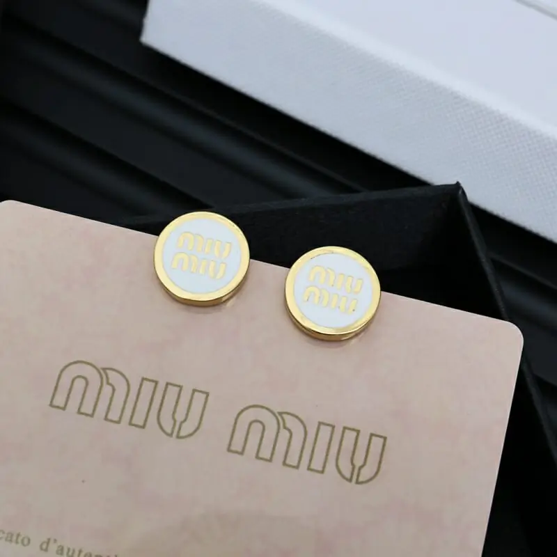 miu miu boucles doreilles pour femme s_1261a51